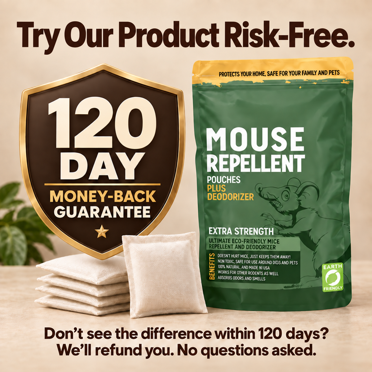 Mouse Repellent Pouches
